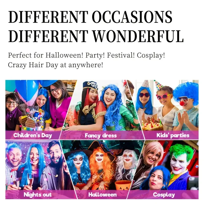 30ml Temporary Hair Color Spray - Instant DIY Hair Dye for Halloween, Parties, Costumes & Creative Hair Styling
