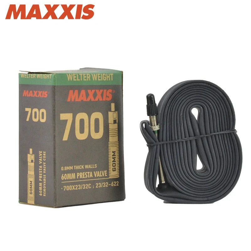 MAXXIS Bicycle Inner Tube - Presta & Schrader Valve for 20, 24, 26, 27.5, 29 Inch & 700C Bikes