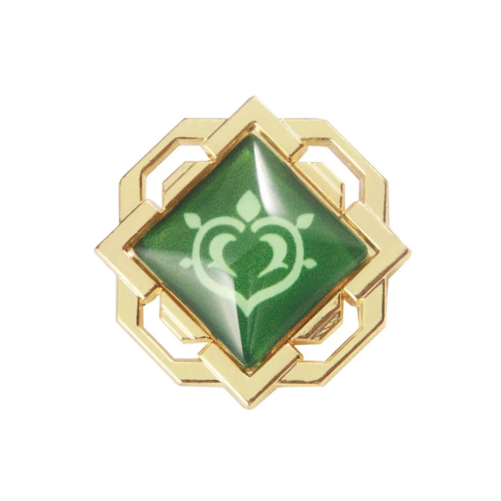 Genshin Impact Sumeru Vision Brooch Pins - Tighnari Collei Dori Nilou Element Badge Cosplay Lapel