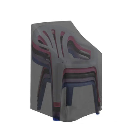Stacked Chair Dust Cover — Waterproof, Dustproof Outdoor Garden Furniture Protector & Storage Bag
