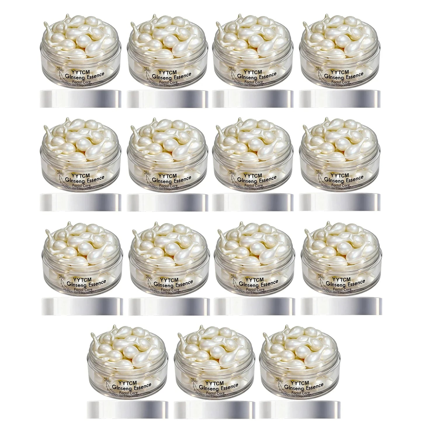 Ginseng Essence Capsules - Moisturizing Firming Serum with Retinol, Niacinamide & Vitamin E