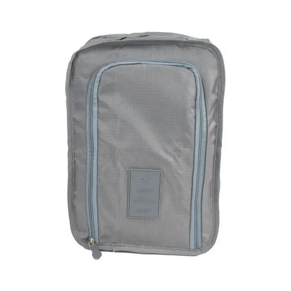 Breathable Sneaker Travel Bag - Waterproof Foldable Shoe Organizer with Separate Pocket for Home and Travel Storage