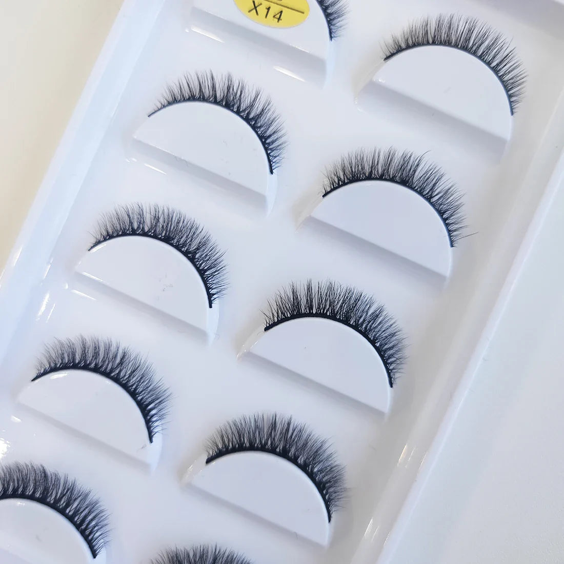 38 Styles 5 Pairs 3D Mink False Eyelashes – Natural Fake Lashes Makeup Beauty Tools