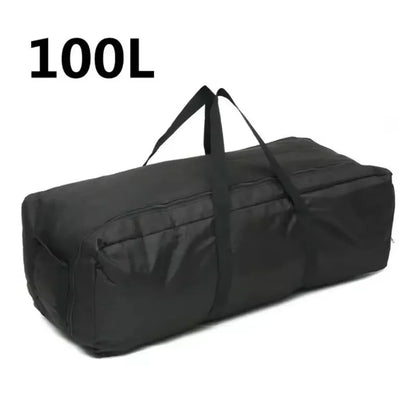 55L-150L Waterproof Duffle Bag - 1680D Oxford Fabric Foldable Travel & Hiking Storage Backpack