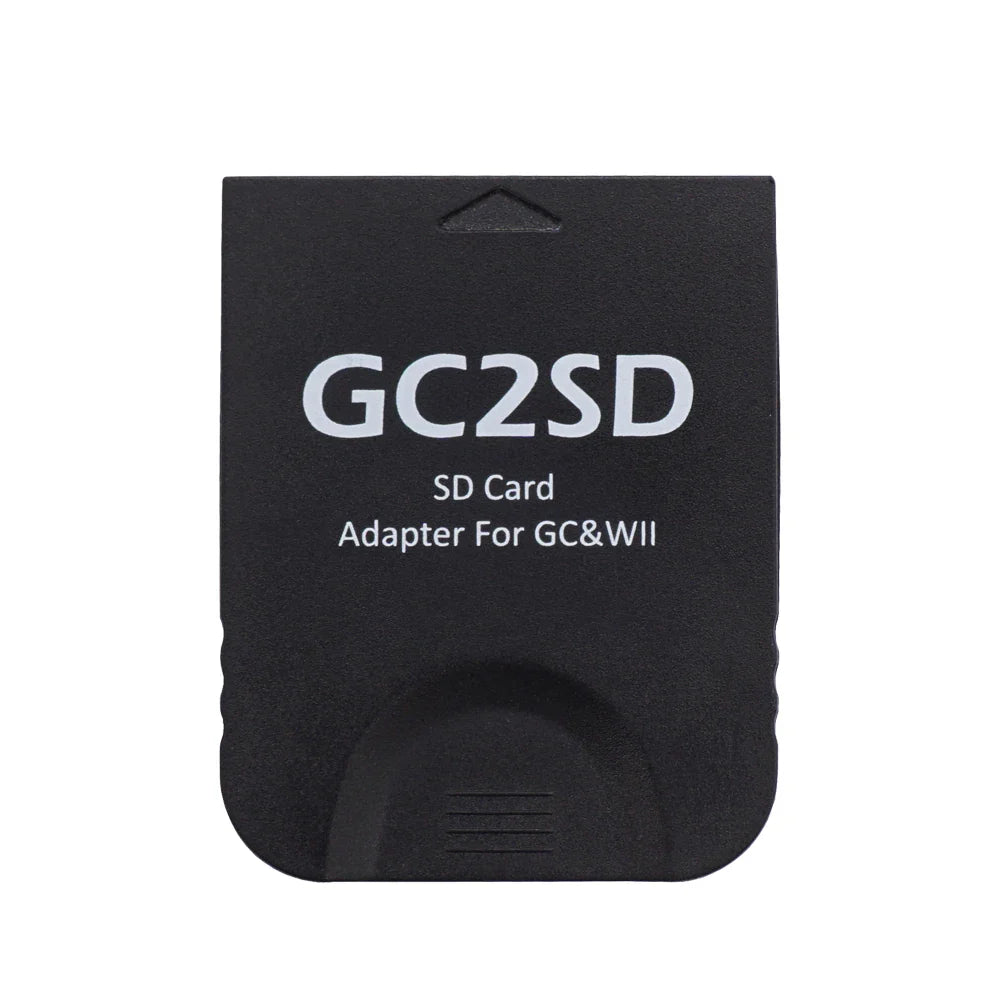GC2SD Card Adapter – Micro SD to SD Memory Card Adapter for Nintendo GameCube & Wii Console, SD2SP2 Swiss Compatible