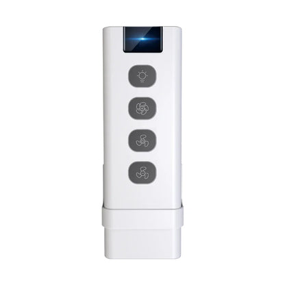 WiFi RF Smart Ceiling Fan Light – 2/3 Way Control, Speed Control, Smart Life/Tuya App, Alexa & Google Home Compatible