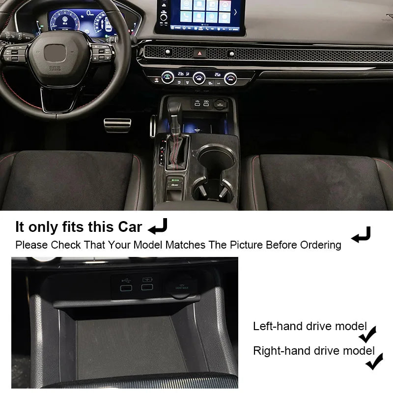 Honda Civic FE Wireless Charger - Fast Charging Pad for 2022–2025 11th Gen Models