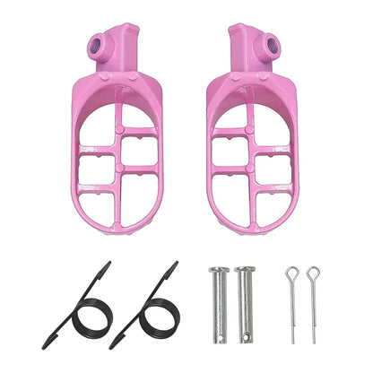 Motorcycle Foot Pegs - Replacement Footrests for Yamaha, Honda CRF/XR Models & Dirt Pit Bikes