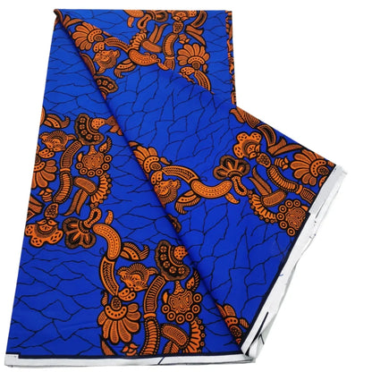 100% Cotton Real Wax Ankara Fabric - 2026 African Print Wedding Dress Sewing Fabric
