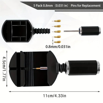 Watch Link Removal Tool Kit - Watch Band Pin Remover & Strap Adjustment Repair Tool Set