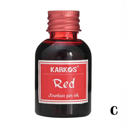 20/30ml Fountain Pen Ink – High-Quality Pure Color Ink for Calligraphy, Writing, and School Stationery