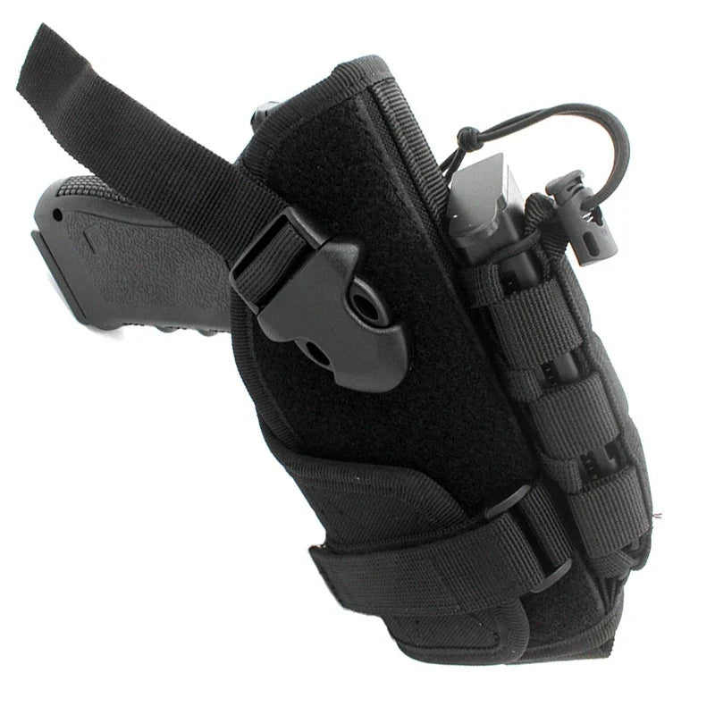 Concealed Tactical Gun Holster - Molle Pistol Belt Holster with Magazine Pouch for G2C PX4 M9 USP SIG P226 M1911 GL17 P99 SP2022