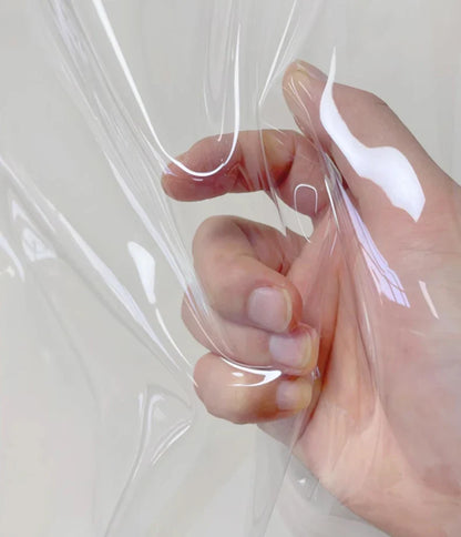 Winter Insulated Window Curtains – Thick Transparent Plastic, Windproof & Cold-Proof Sealing Screens