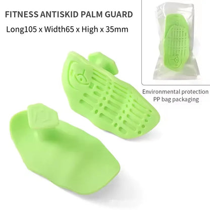 Gym Gloves with Silicone Palm Grip – Hand Protection for Weightlifting, Crosstraining, Gymnastics & Exercise