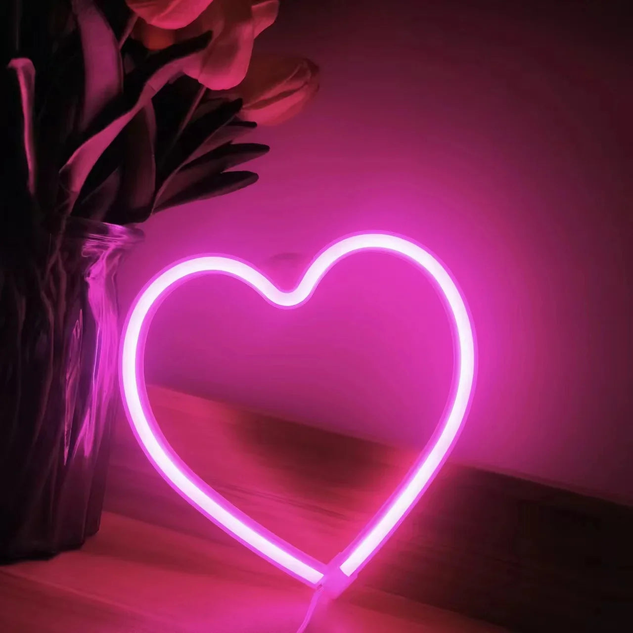 LED Neon Sign – USB/Battery Powered Customizable Wall Light for Bar, Bedroom, Game Room, Wedding Party, and Christmas Gift
