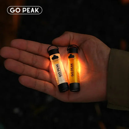 MOUNTAINHIKER LED Pocket Hat Clip Flashlight – Portable Rechargeable Clip-On Light for Camping & Outdoor Use