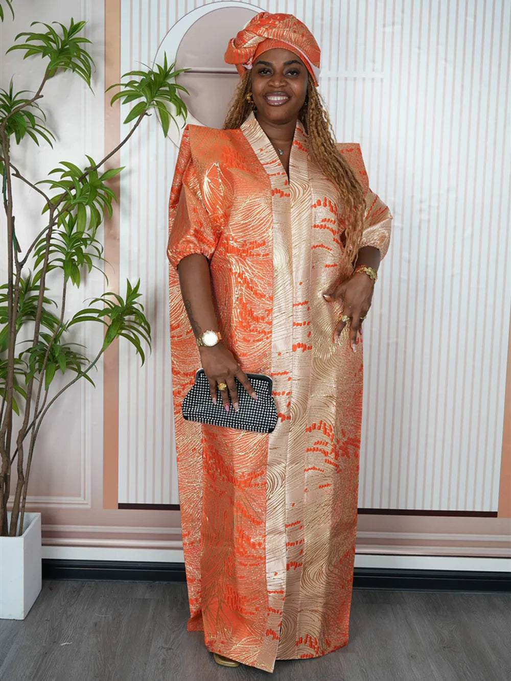 African Dresses for Women - Traditional Dashiki Ankara Gown, Abaya, Kaftan Maxi Long Dress