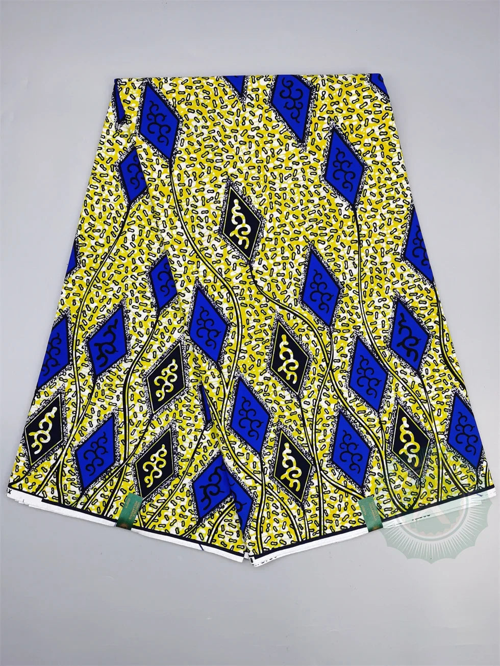 African Wax Fabric - Cotton Nigerian Ankara Batik Block Print Sewing Cloth
