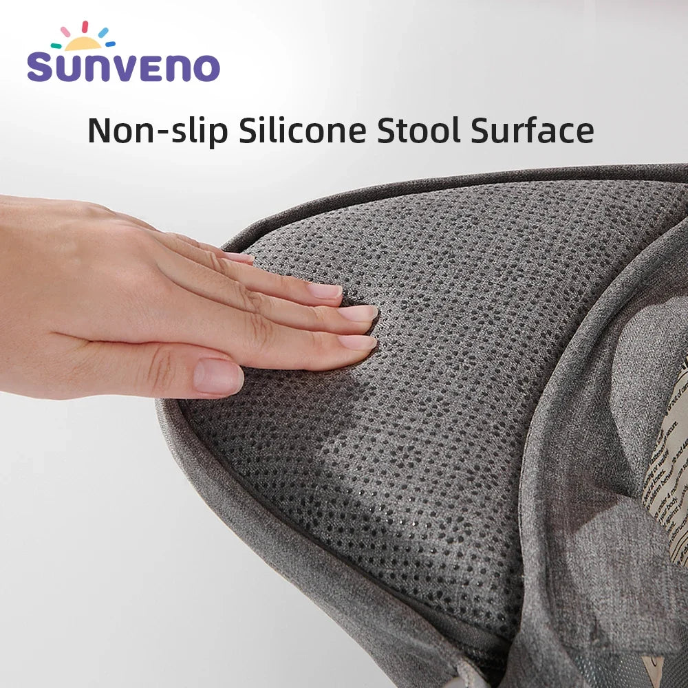 Sunveno One-Shoulder Baby Carrier - Adjustable Detachable Infant Sling for Comfortable Everyday Carry