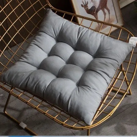 2pcs Thick Comfortable Chair Cushion - Non-Slip Seat Pad for Home Office & Dining Chairs
