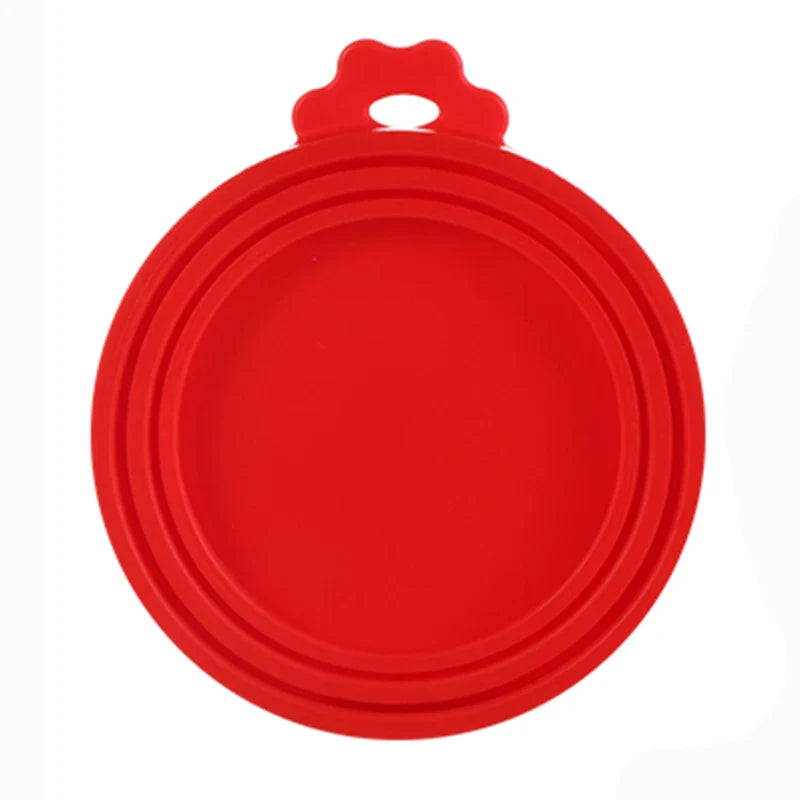 Reusable Silicone Food Can Lid – Sealed Storage Top Cap for Puppy, Dog & Cat Feeders