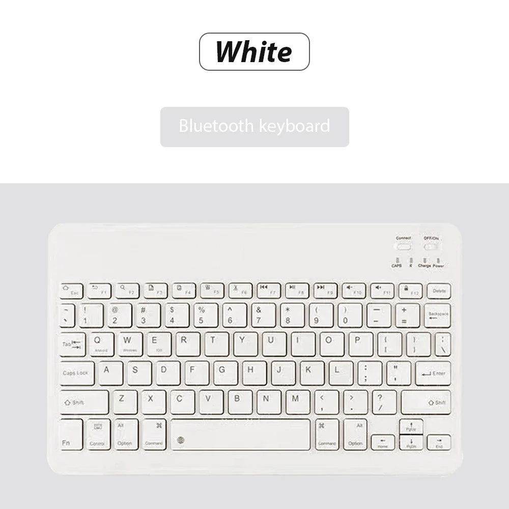 Mini Bluetooth Wireless Keyboard Set - Universal Phone Tablet iPad Keyboard and Mouse Accessories