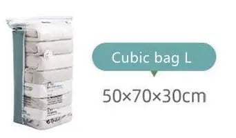 No-Pump Vacuum Storage Bags – Large Plastic Compression Bags for Clothes, Blankets & Travel Accessories