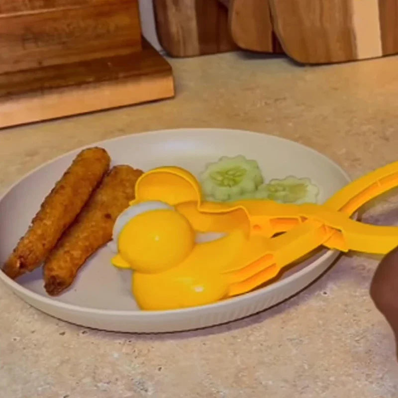 Duck Rice Mold Snowball Maker – Cute Animal Rice Ball Shaper with Handle for Kids & Winter Fun
