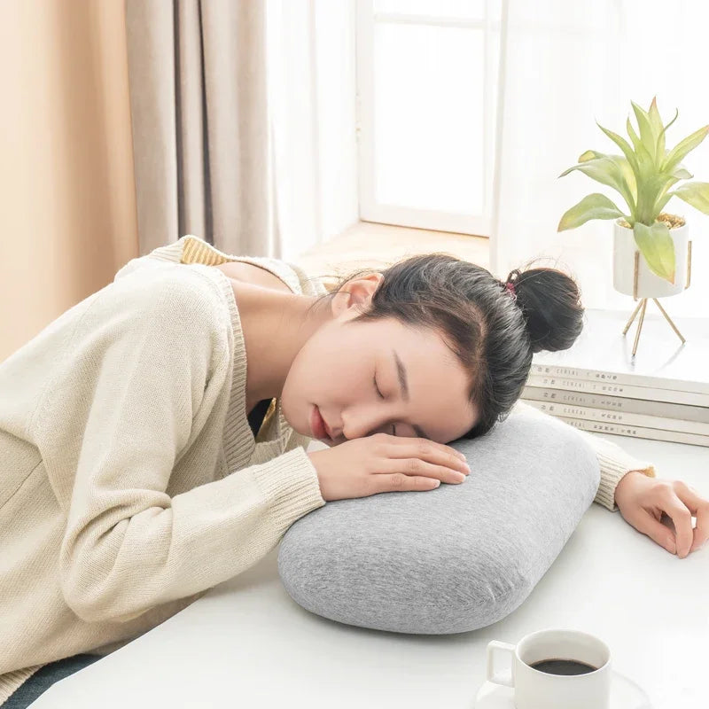 Multifunction Memory Foam Neck Pillow – Slow Rebound Soft Travel Pillow for Sleeping, Cervical Support & Massage