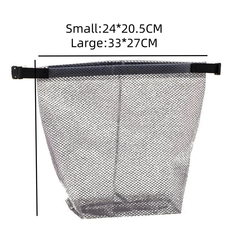 Waterproof Drawstring Storage Bag - Large Capacity Unisex Travel, Gym & Toiletry Organizer