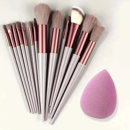 Professional Makeup Brush Set - Soft Fluffy Foundation Powder Eyeshadow Kabuki Blending Beauty Tools