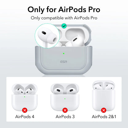 ESR AirPods Pro 2 Case with Lanyard – MagSafe Compatible Cover for AirPods Pro (2023/2022/2019) with USB-C/Lightning Cable