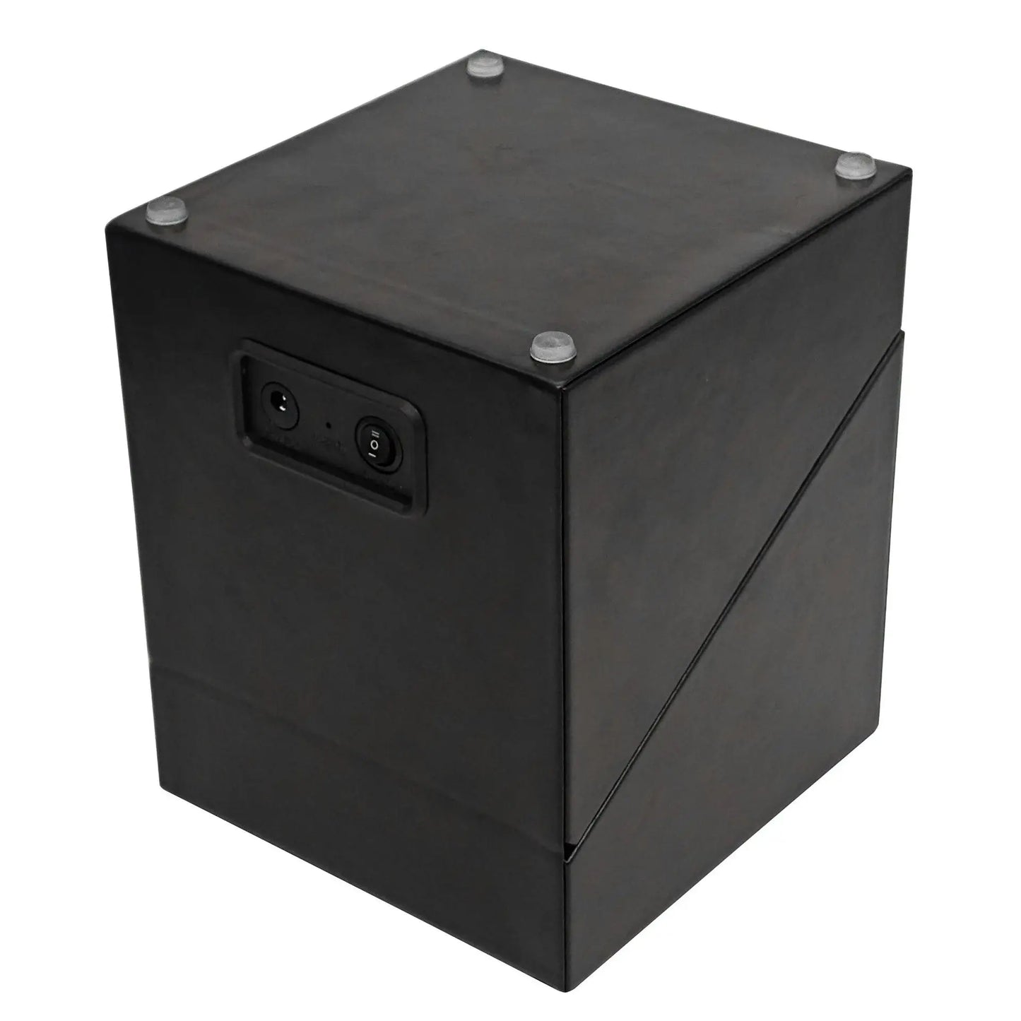 Universal Watch Winder Box - 3 Position Smart Winding Mechanism with LED Light Sensor Silent Motor USB Watch Storage Case