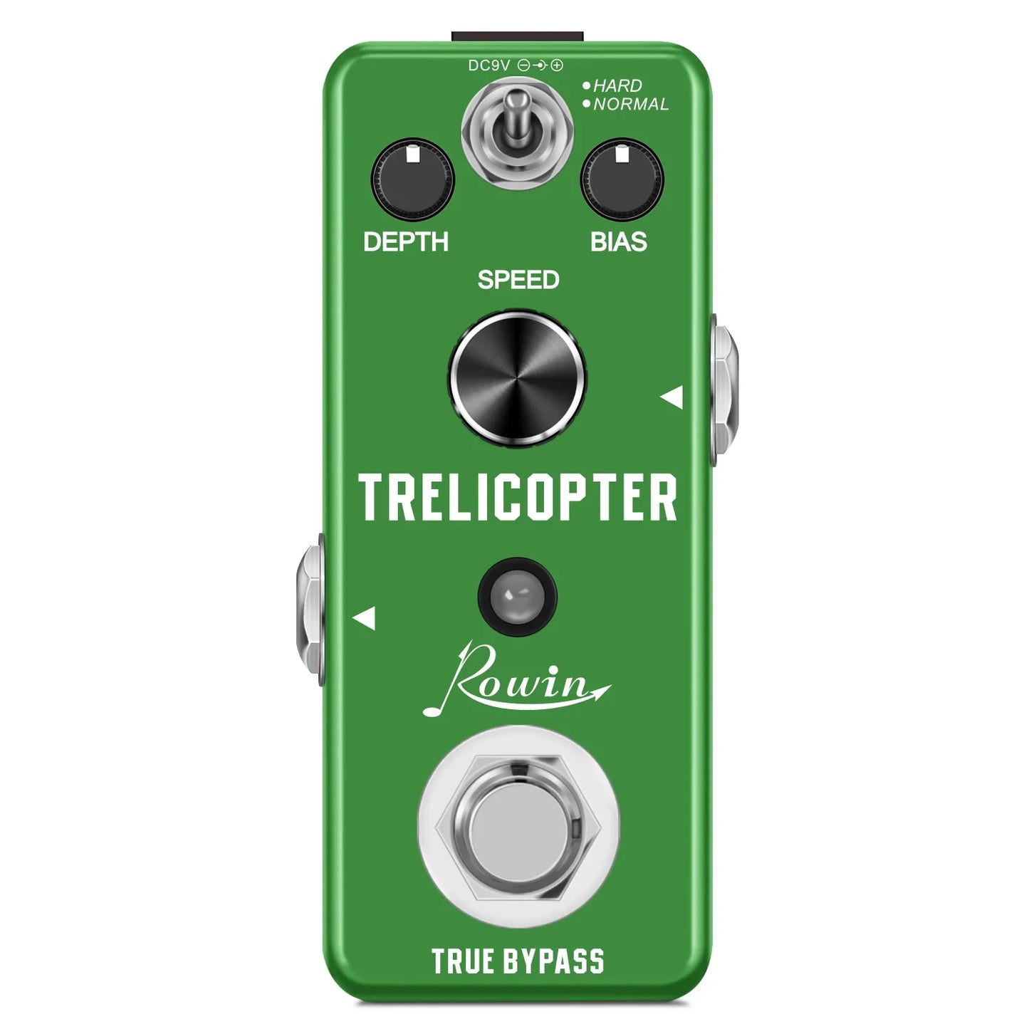 Rowin Guitar Effects Pedal – Noise Gate, Delay, Chorus, Vibrato, Phaser, Flanger, Booster, EQ, Fuzz, Metal, Distortion, and Blues Drive