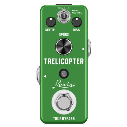 Rowin Guitar Effects Pedal – Noise Gate, Delay, Chorus, Vibrato, Phaser, Flanger, Booster, EQ, Fuzz, Metal, Distortion, and Blues Drive