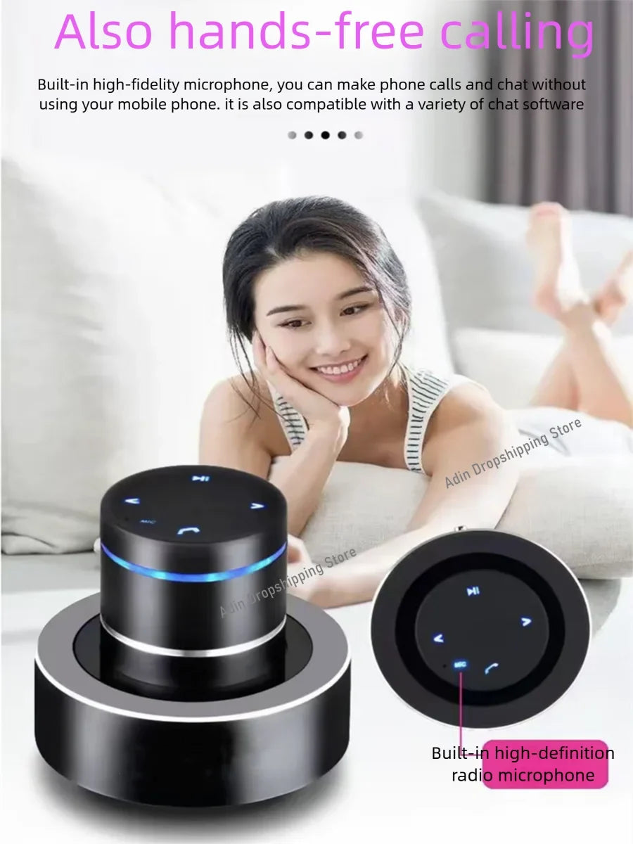 Adin 26W Vibro Bluetooth Speaker - Portable Wireless Vibration Resonance Subwoofer