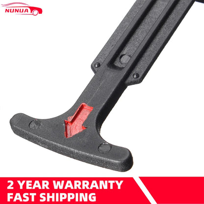 2Pcs Hood Release Rod Lock Clips - Black Bonnet Latch Handle Replacement for VW Volkswagen Passat B5/B5.5 1998-2004