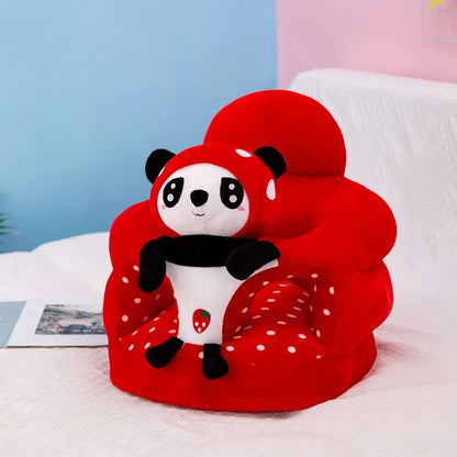 Baby Learning Sit Sofa Chair - Safe Backrest Support Seat for Infants, Anti-Fall Toddler Practice Sitting Stool