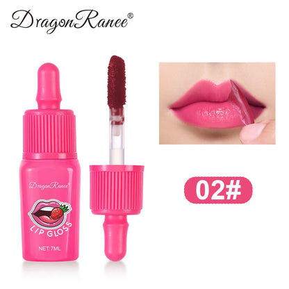 Peel-Off Lip Gloss - Velvet Matte Moisturizing Waterproof Long-Lasting Non-Fading Lip Color for Everyday Wear