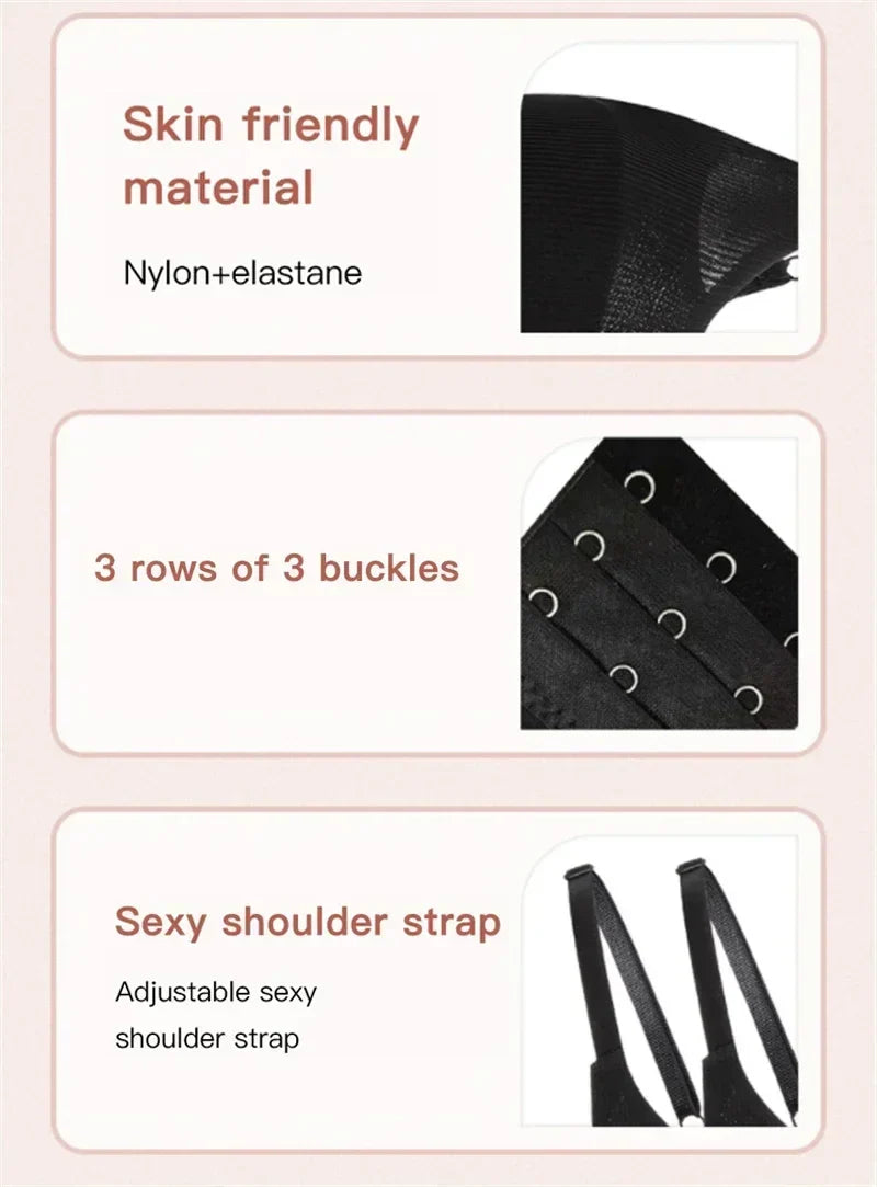 Electric Wireless Breast Massage Bra – Hot Compress Chest Care & Enhancement Massager