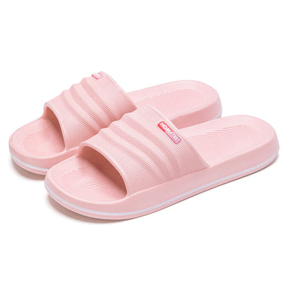 EVA Couple Slip-On Slippers – Soft-Soled Comfortable Home & Casual Slippers
