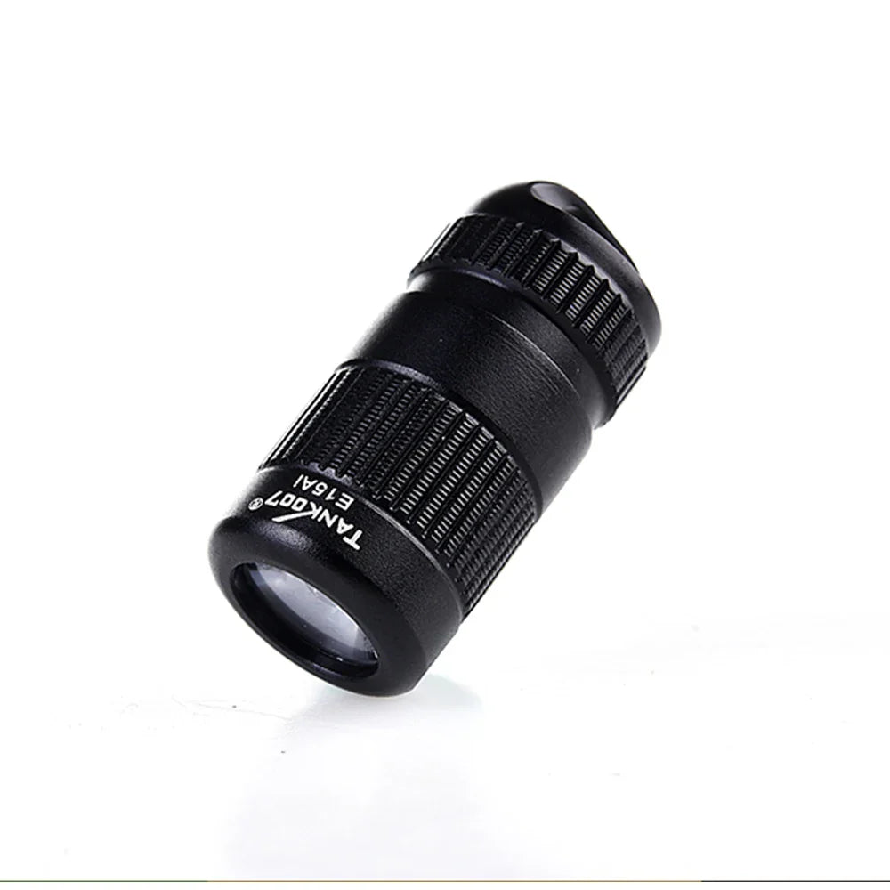 Tank007 E15 Pocket LED Flashlight Keychain – Portable High-Power White Light for Outdoor, Hiking & Emergency