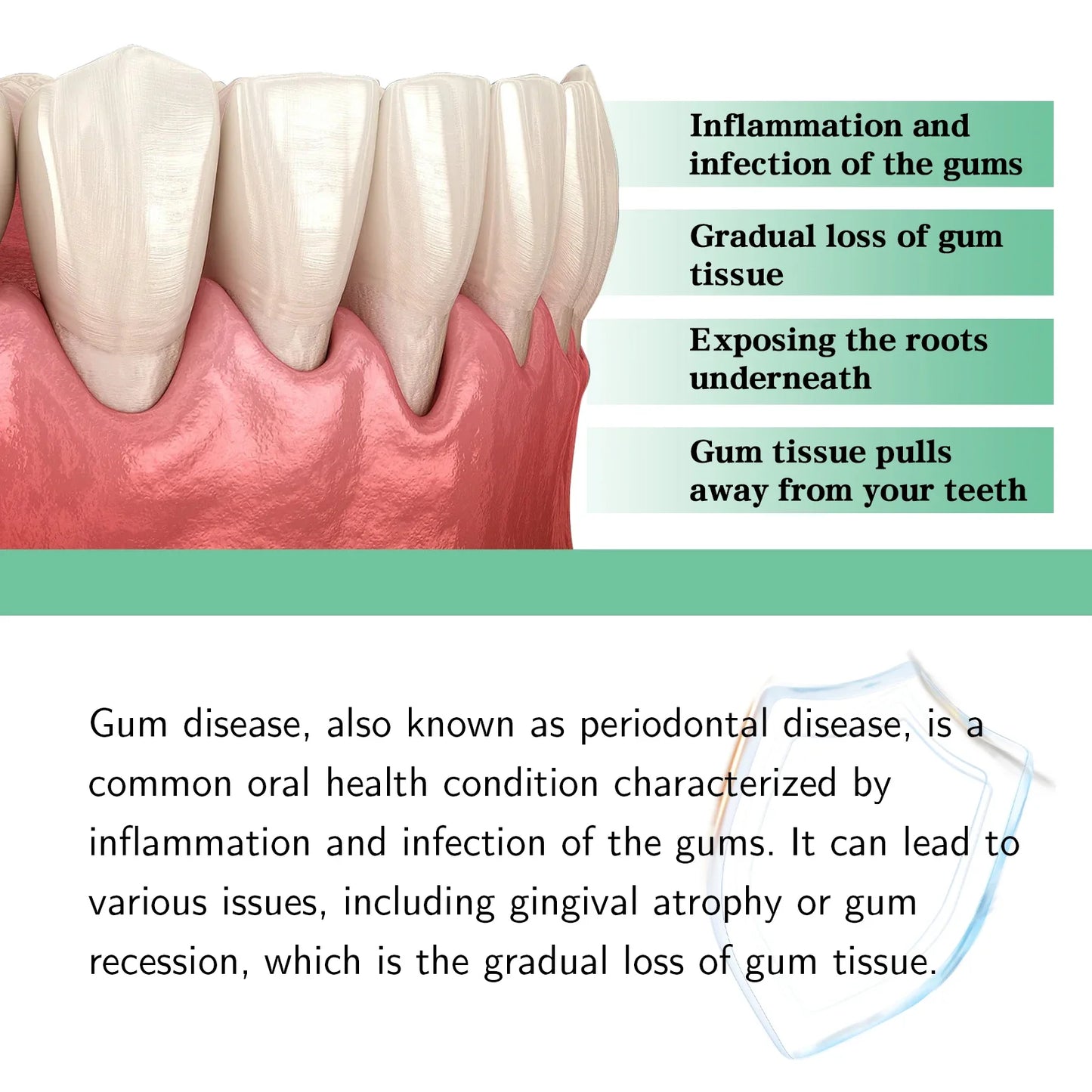 Gum Repair Oral Care Drops - Periodontal Hygiene Treatment for Gum Cleaning & Stain Removal