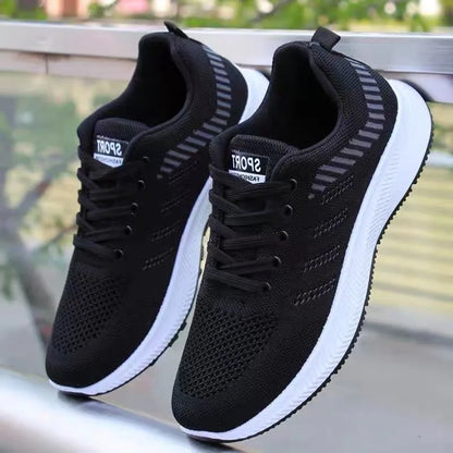 Men's Vulcanized Walking & Running Shoes, Unisex Lightweight Tennis Sneakers, Breathable Athletic Sports Shoes