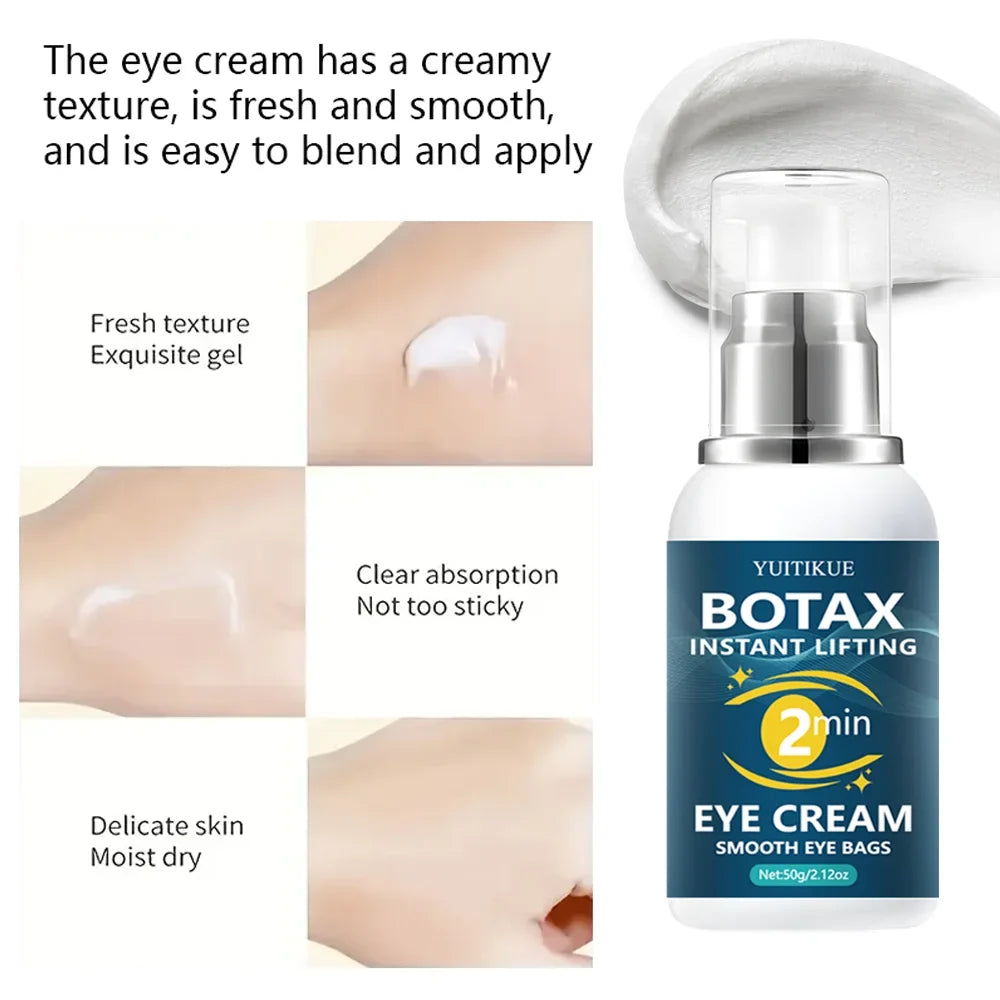 BOTAX Instant Lifting Eye Cream - 2 Minute Firming Treatment for Eye Bags, Fine Lines & Smooth Eye Care