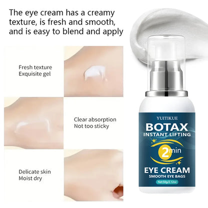 BOTAX Instant Lifting Eye Cream - 2 Minute Firming Treatment for Eye Bags, Fine Lines & Smooth Eye Care