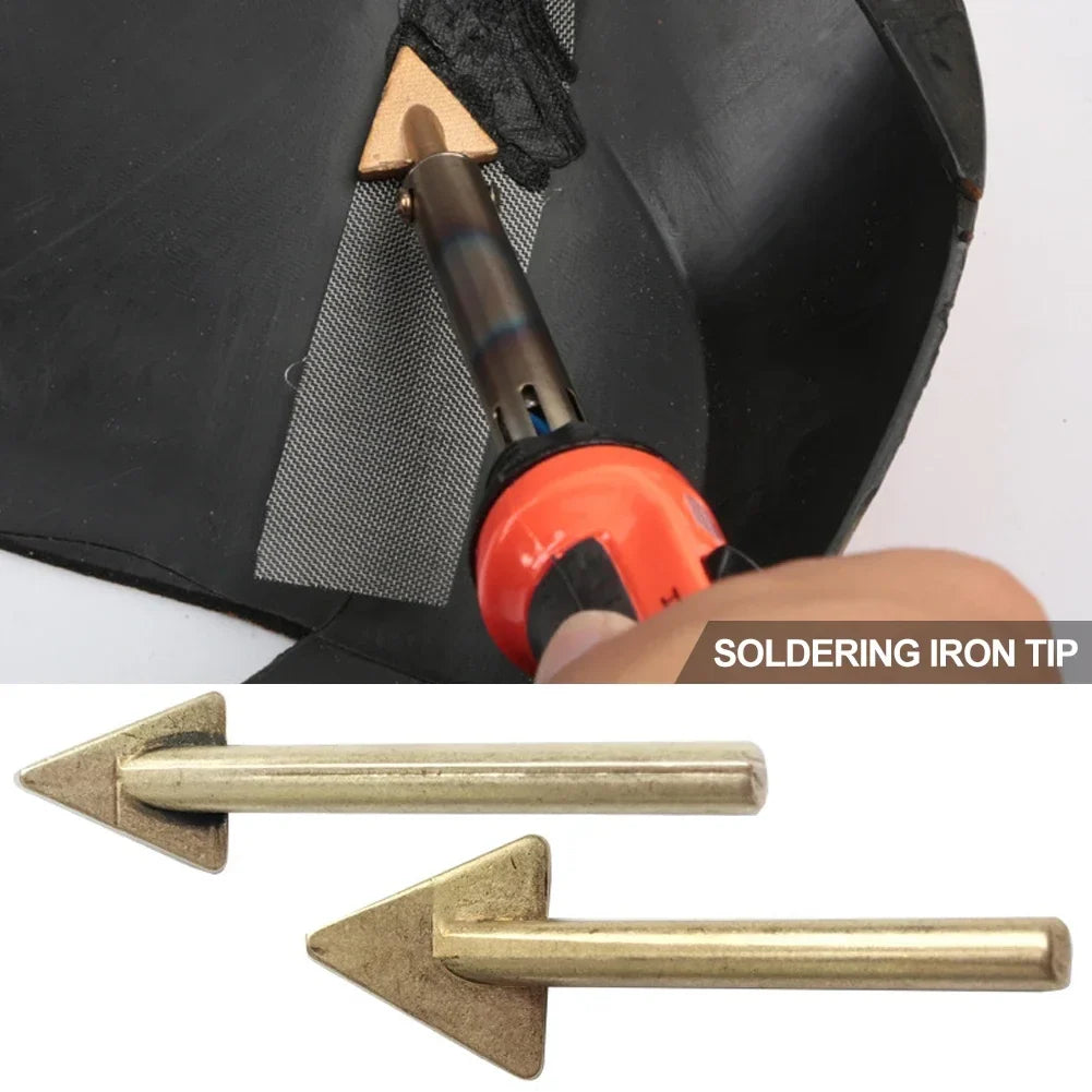 80W Welder Soldering Tips - Replacement Plastic Welding Accessories for TPO PP Auto Bumper Repair