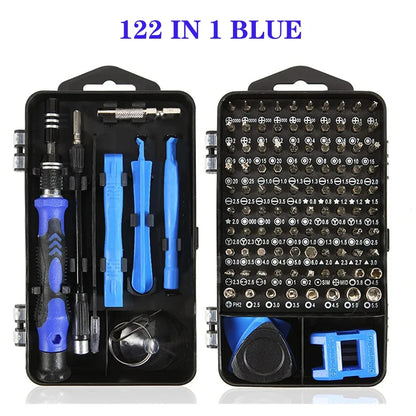 Precision Magnetic Screwdriver Set - Torx Hex Bit Kit for Mobile Phone Repair and Electronics Hand Tools