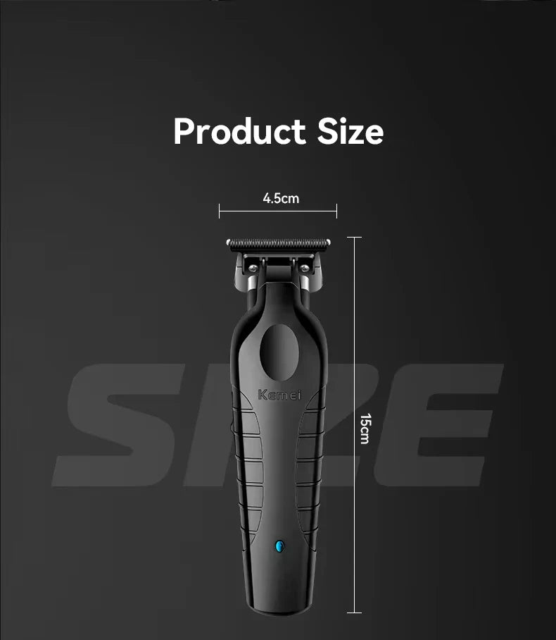 Kemei Professional Hair Clipper Kit – KM-2296, KM-2299, KM-1102 Electric Shaver & Cordless Trimmer for Men’s Hair Cutting
