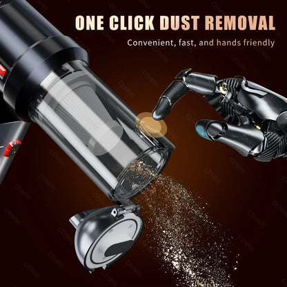 CENRR Mini Car Vacuum Cleaner – 99800PA Powerful Cordless Handheld Blower for Home & Car Cleaning